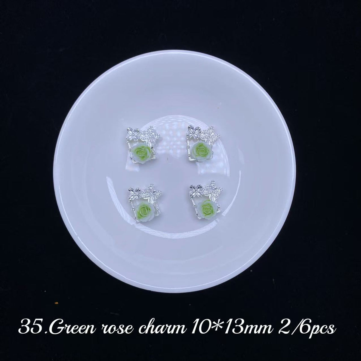 One bowl crystal bead- Felicity-can make 6pcs bracelets 9.24