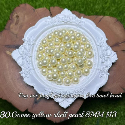 One bowl crystal bead- Felicity-can make 6pcs bracelets  6.6