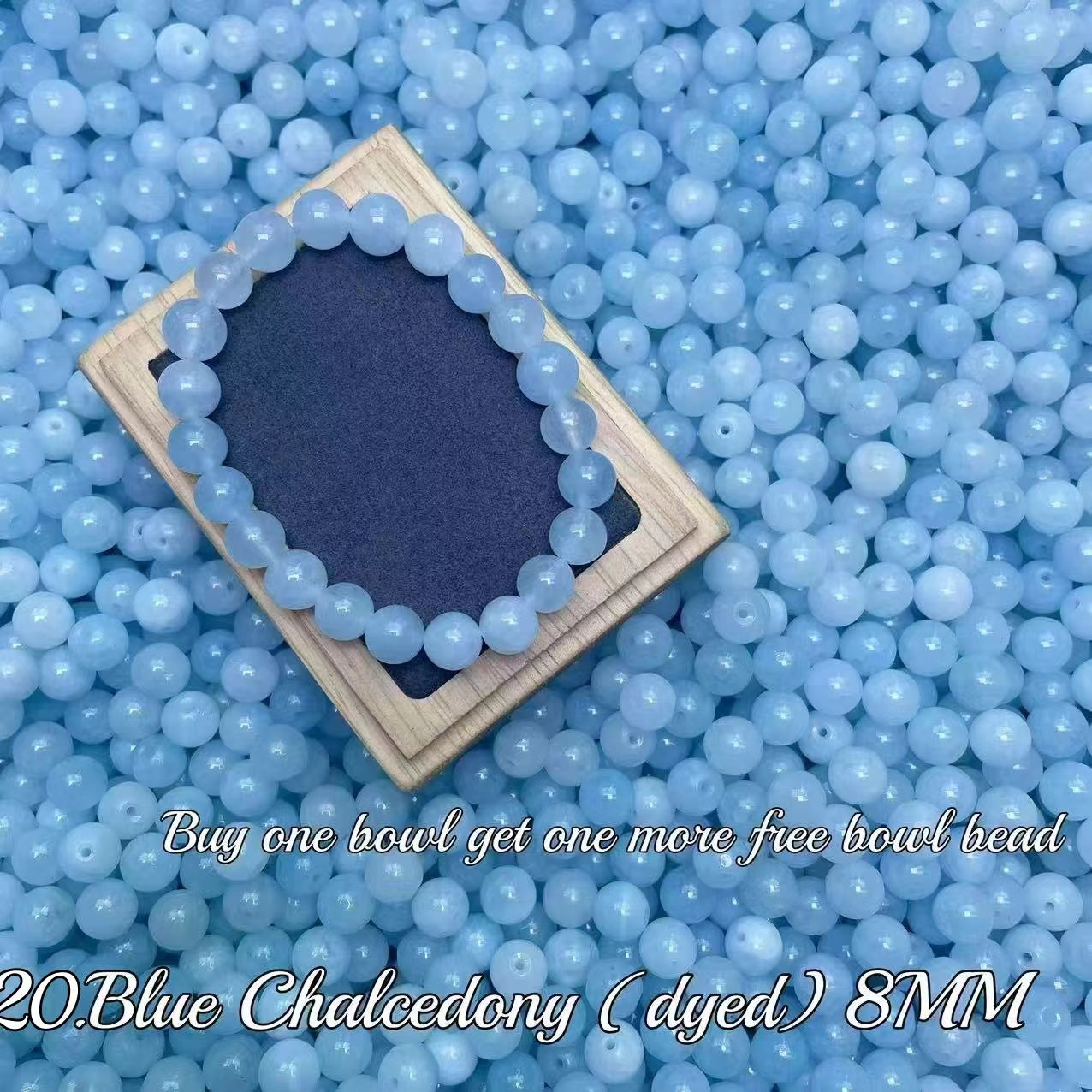 One bowl crystal bead- Felicity-can make 6pcs bracelets 6.13