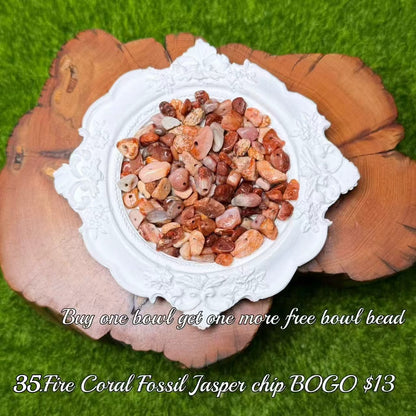 One bowl crystal bead- Felicity-can make 6pcs bracelets 8.22