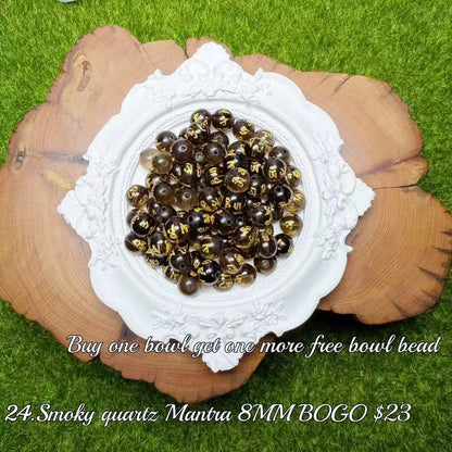 One bowl crystal bead- travis00-can make 6pcs bracelets 8.25