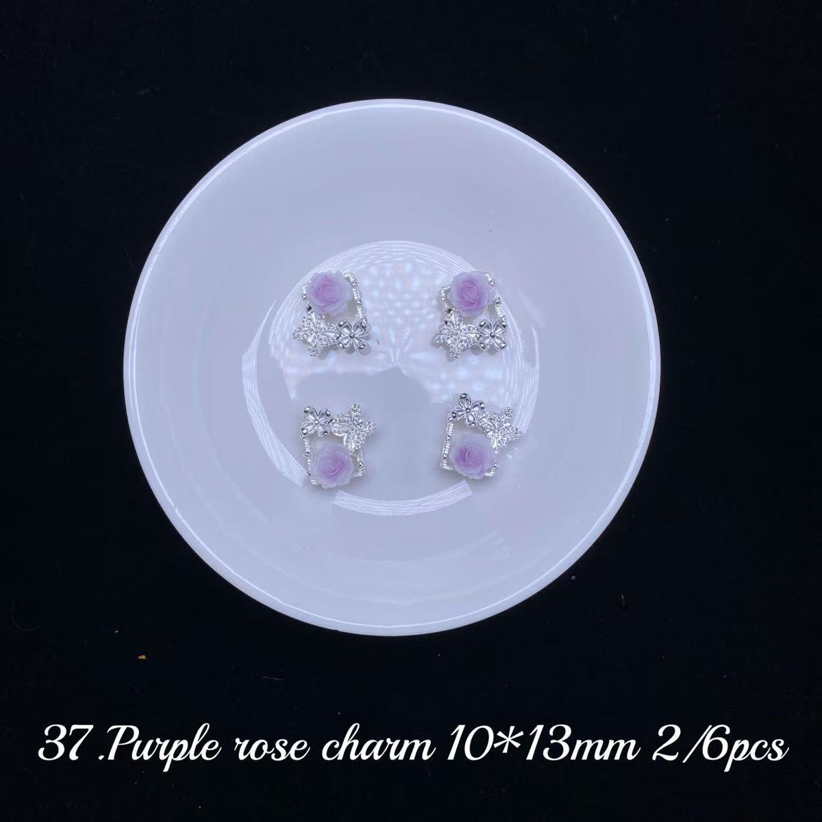 One bowl crystal bead- Felicity-can make 6pcs bracelets 9.24