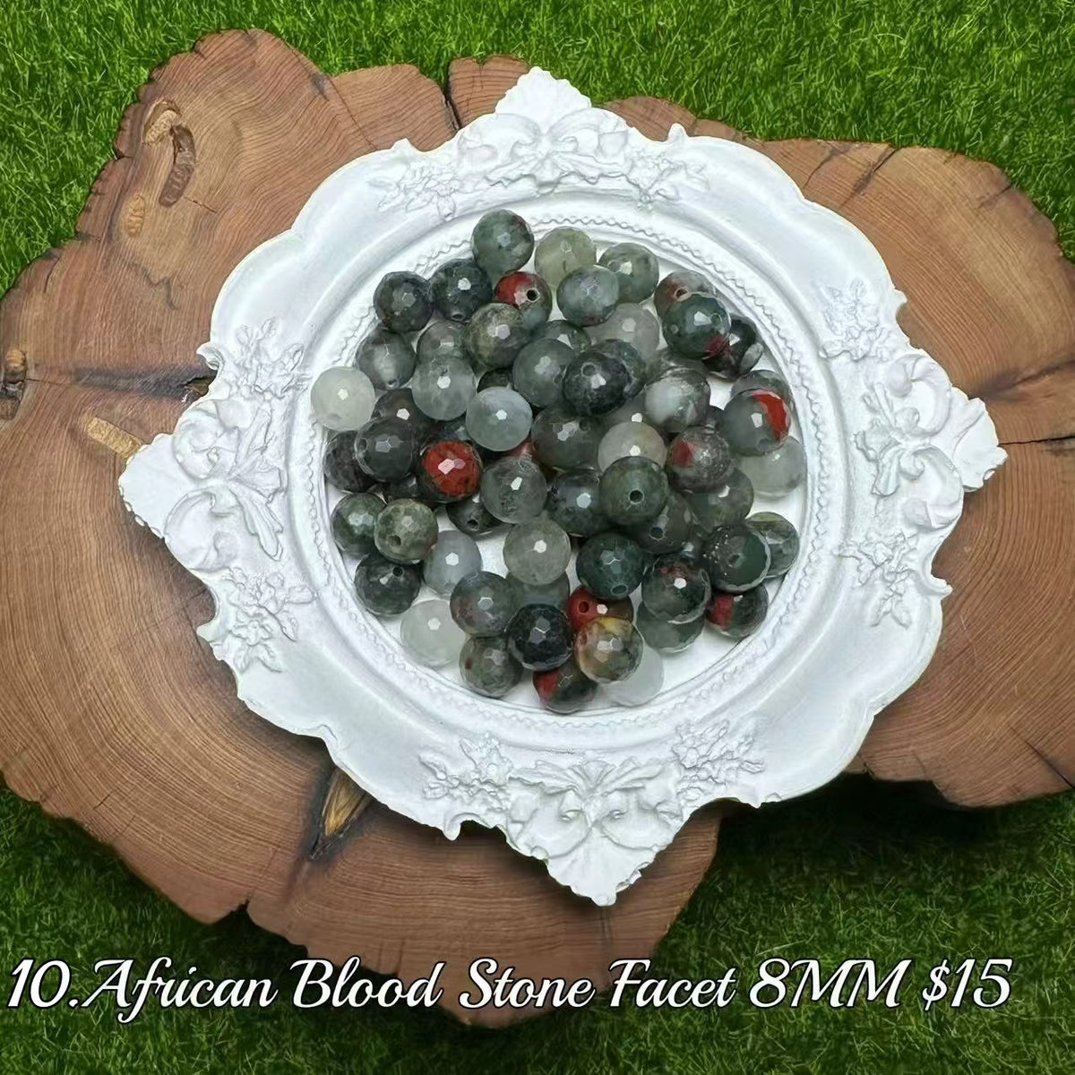 One bowl crystal bead- Felicity-can make 6pcs bracelets 9.27