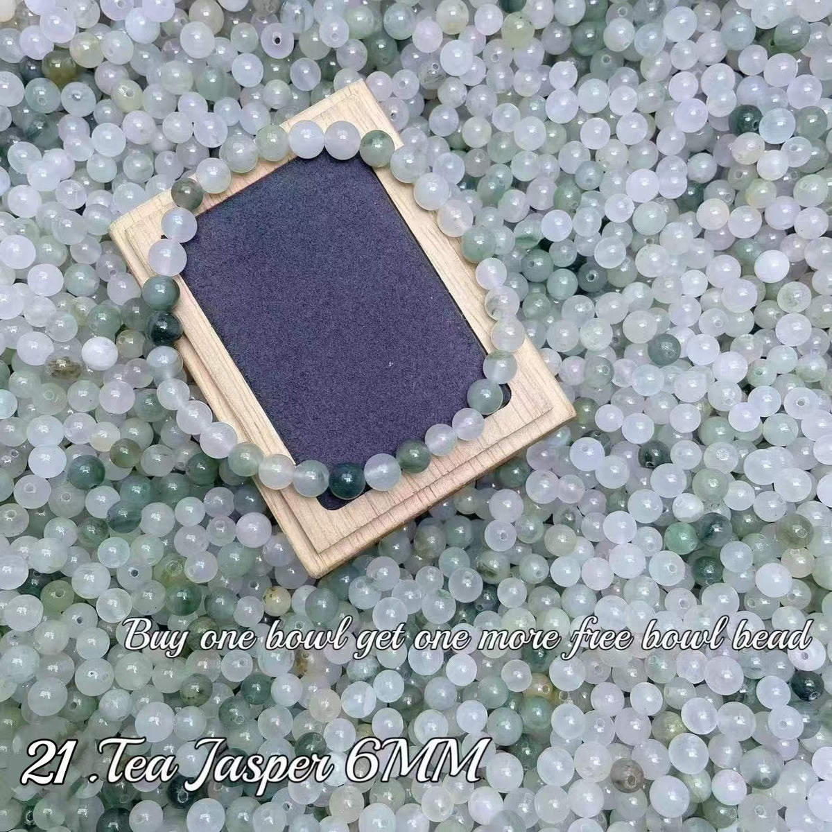 One bowl crystal bead- Felicity-can make 6pcs bracelets 9.27