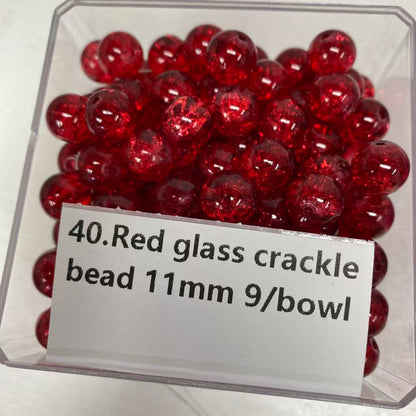 One bowl crystal bead- Felicity-can make 6pcs bracelets 9.19