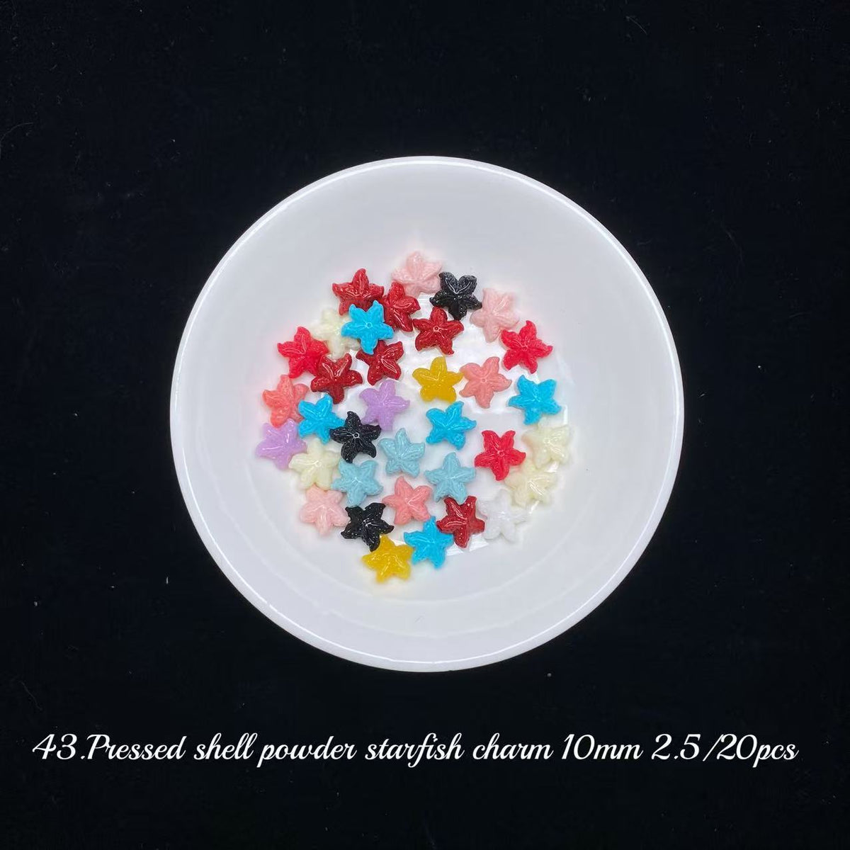 One bowl crystal bead- Felicity-can make 6pcs bracelets 9.21