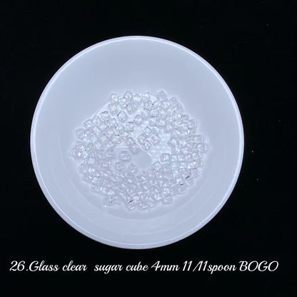 One bowl crystal bead- Felicity-can make 6pcs bracelets 8.26