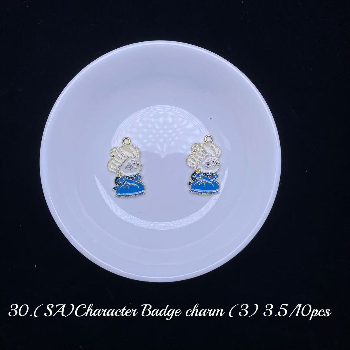 One bowl crystal bead- Felicity-can make 6pcs bracelets 9.21