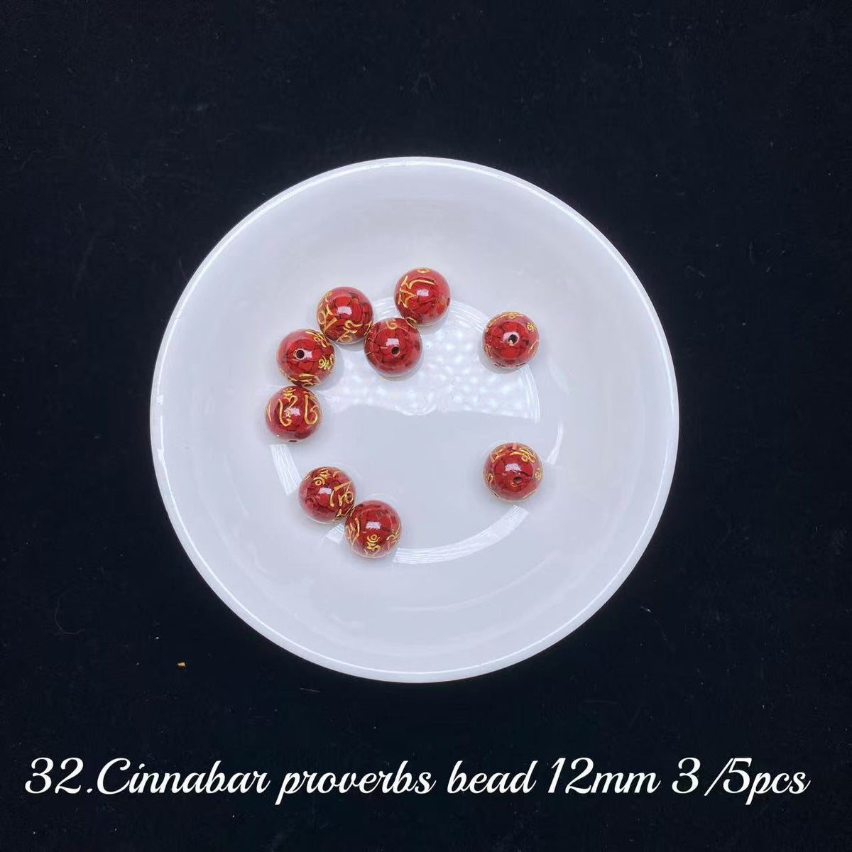 One bowl crystal bead- Felicity-can make 6pcs bracelets 9.25