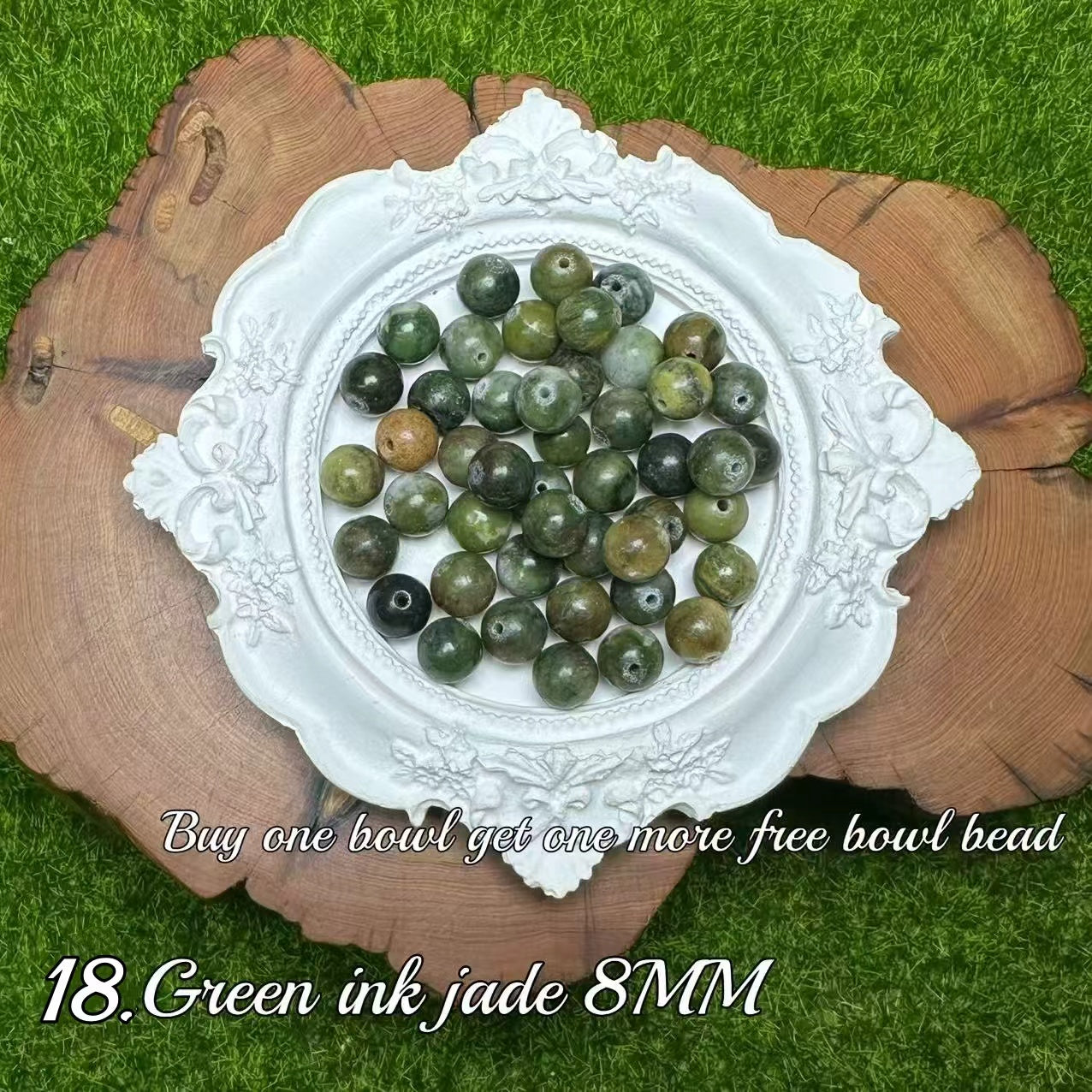 One bowl crystal bead- Felicity-can make 6pcs bracelets 7.14