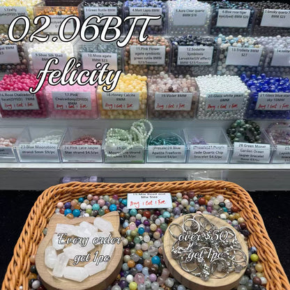 One bowl crystal bead- Felicity01-can make 6pcs bracelets 2.6
