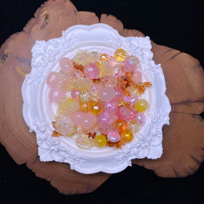 1 Bowl(60g) of Shiny Mix Beads--felicity