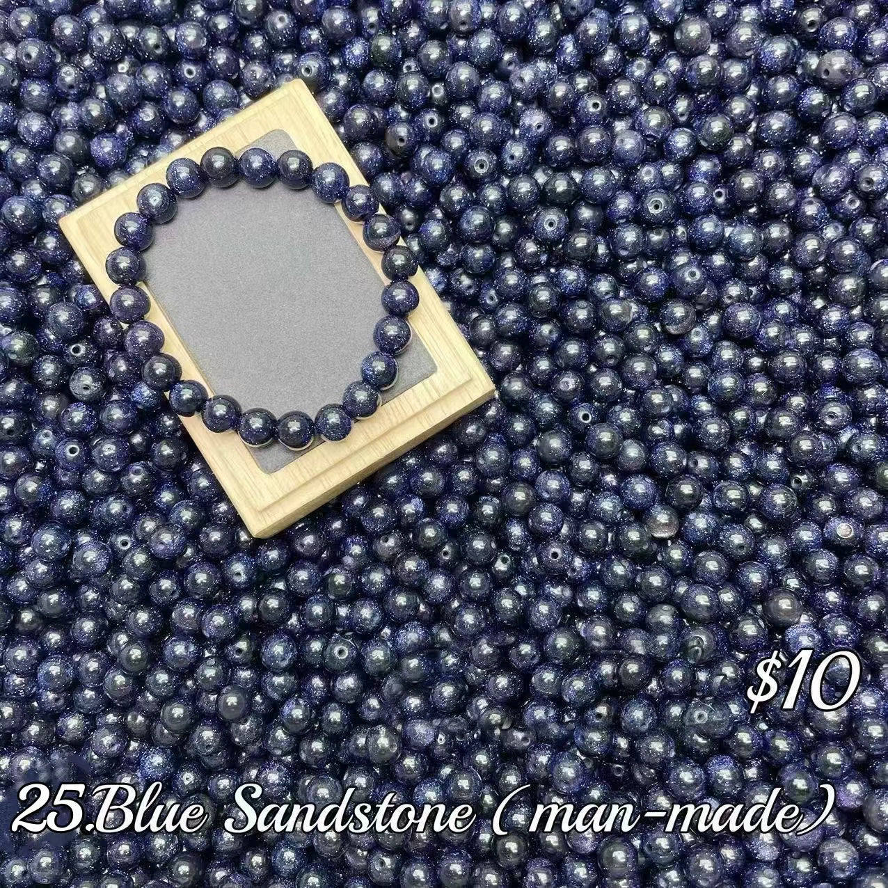 One bowl crystal bead- Felicity-can make 6pcs bracelets 8.22