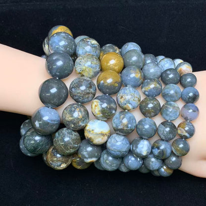 Galaxy Agate（blue opal symbiosis）bracelet 1pc （12mm-19mm）