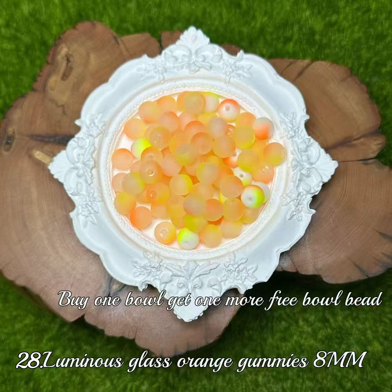 One bowl crystal bead- Felicity-can make 6pcs bracelets  6.6