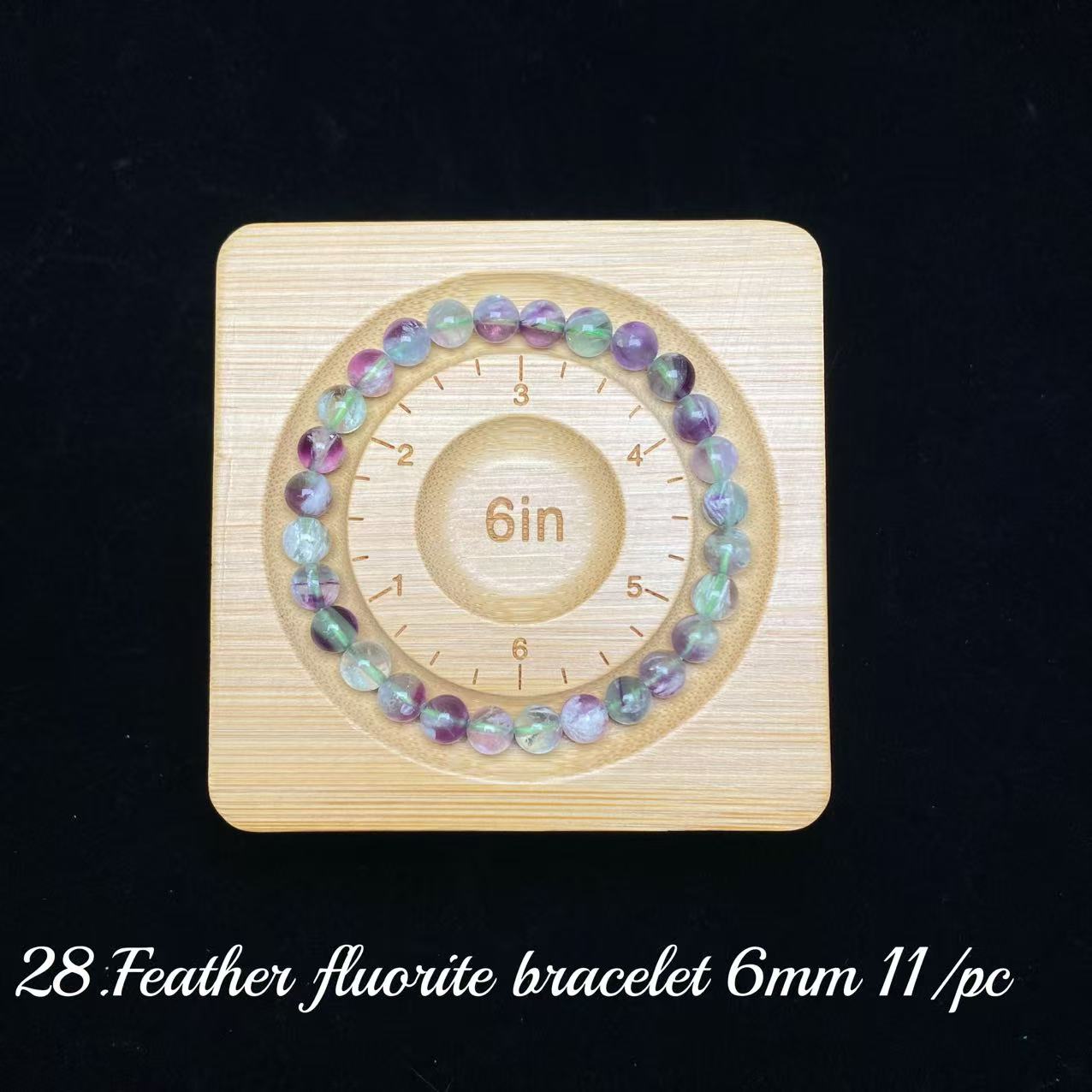 One bowl crystal bead- Felicity-can make 6pcs bracelets 7.25