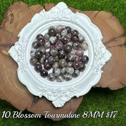One bowl crystal bead- Felicity-can make 6pcs bracelets 8.6