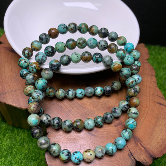 African turqouise bracelet 6mm 1pc (SL9)