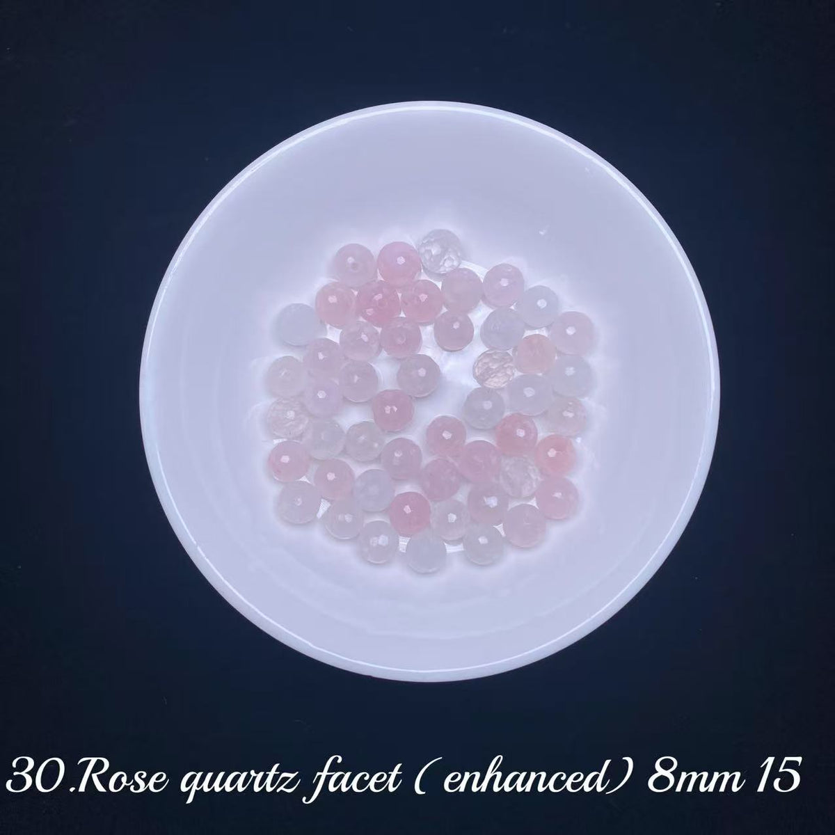 One bowl crystal bead- Felicity-can make 6pcs bracelets 10.17