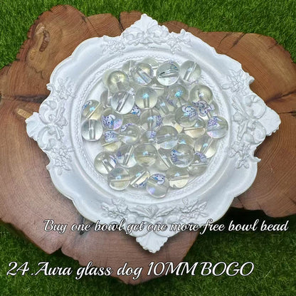 One bowl crystal bead- Felicity-can make 6pcs bracelets 9.24