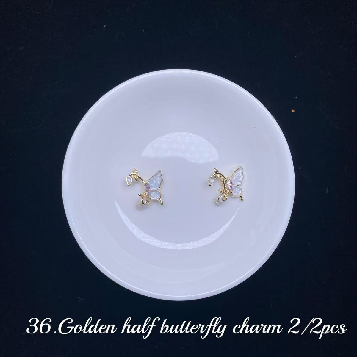 One bowl crystal bead- Felicity-can make 6pcs bracelets 10.7
