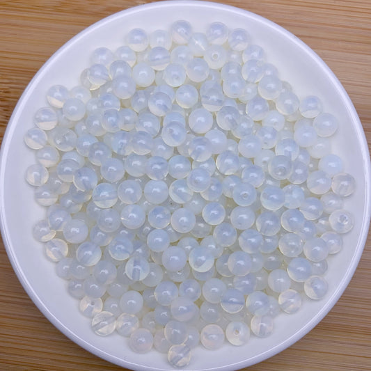 Opalite (man-made)  BUY 1 GET 1 FREE crystal bead 168pcs_ 1 bowl 6mm（BOGO81）