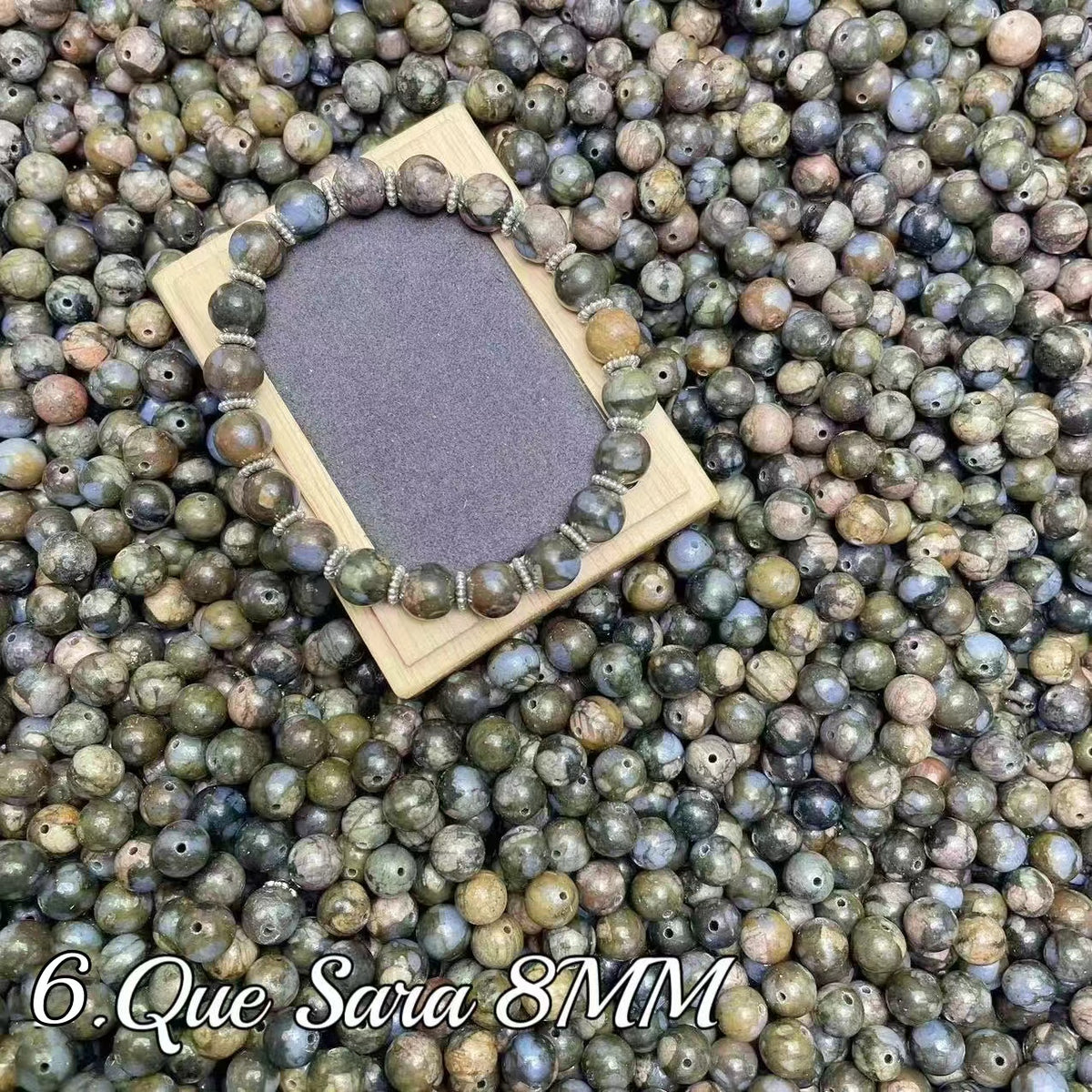 One bowl crystal bead- Felicity-can make 6pcs bracelets 10.7