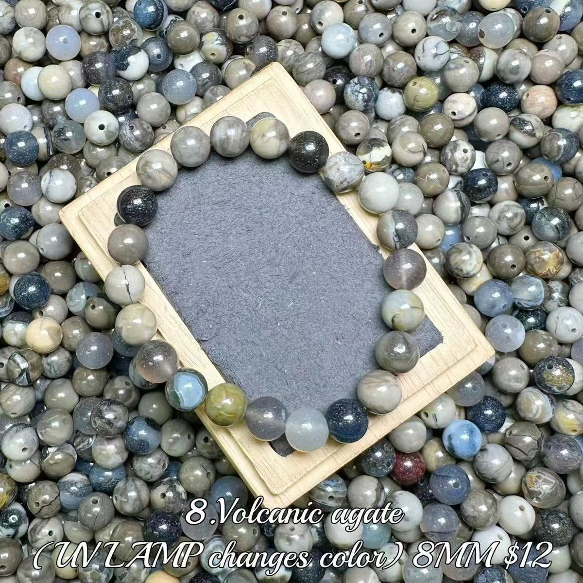 One bowl crystal bead- travis00-can make 6pcs bracelets 10.5