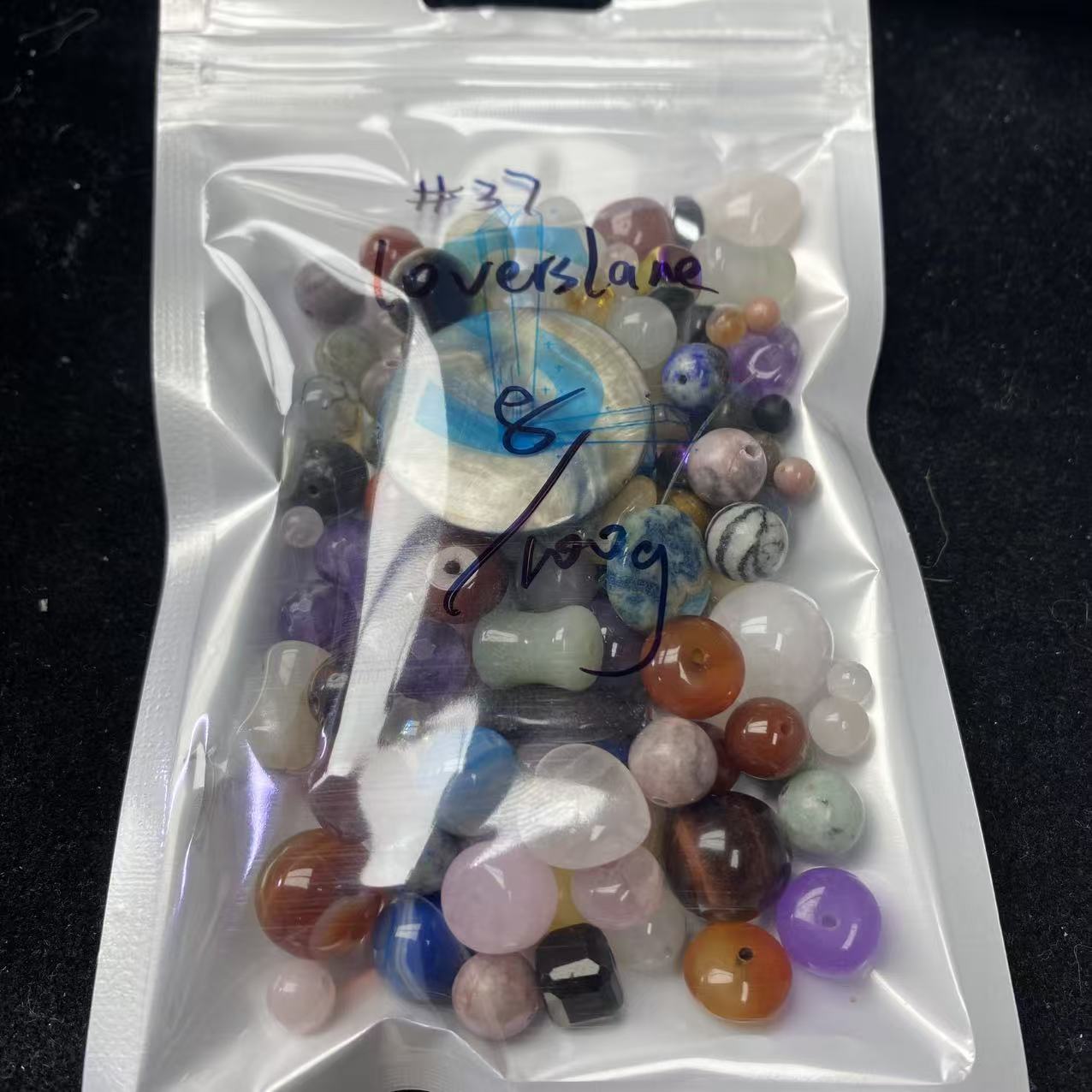 One bowl crystal bead- Felicity-can make 6pcs bracelets 6.27