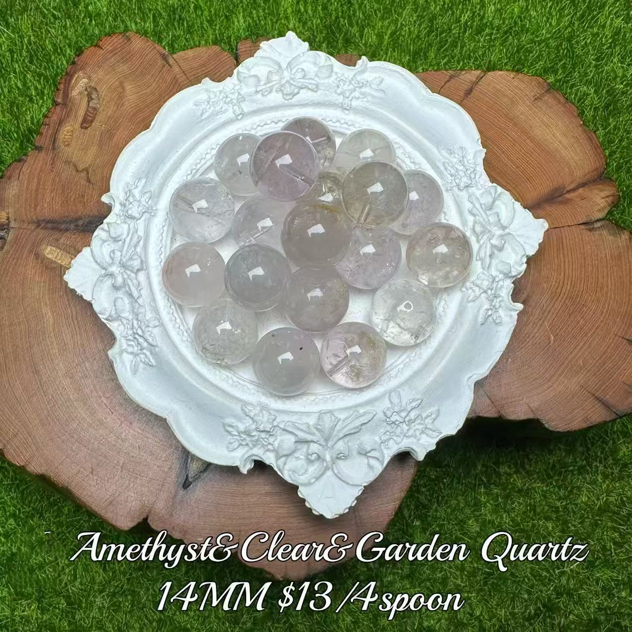 One bowl crystal bead- Felicity-can make 6pcs bracelets 6.22