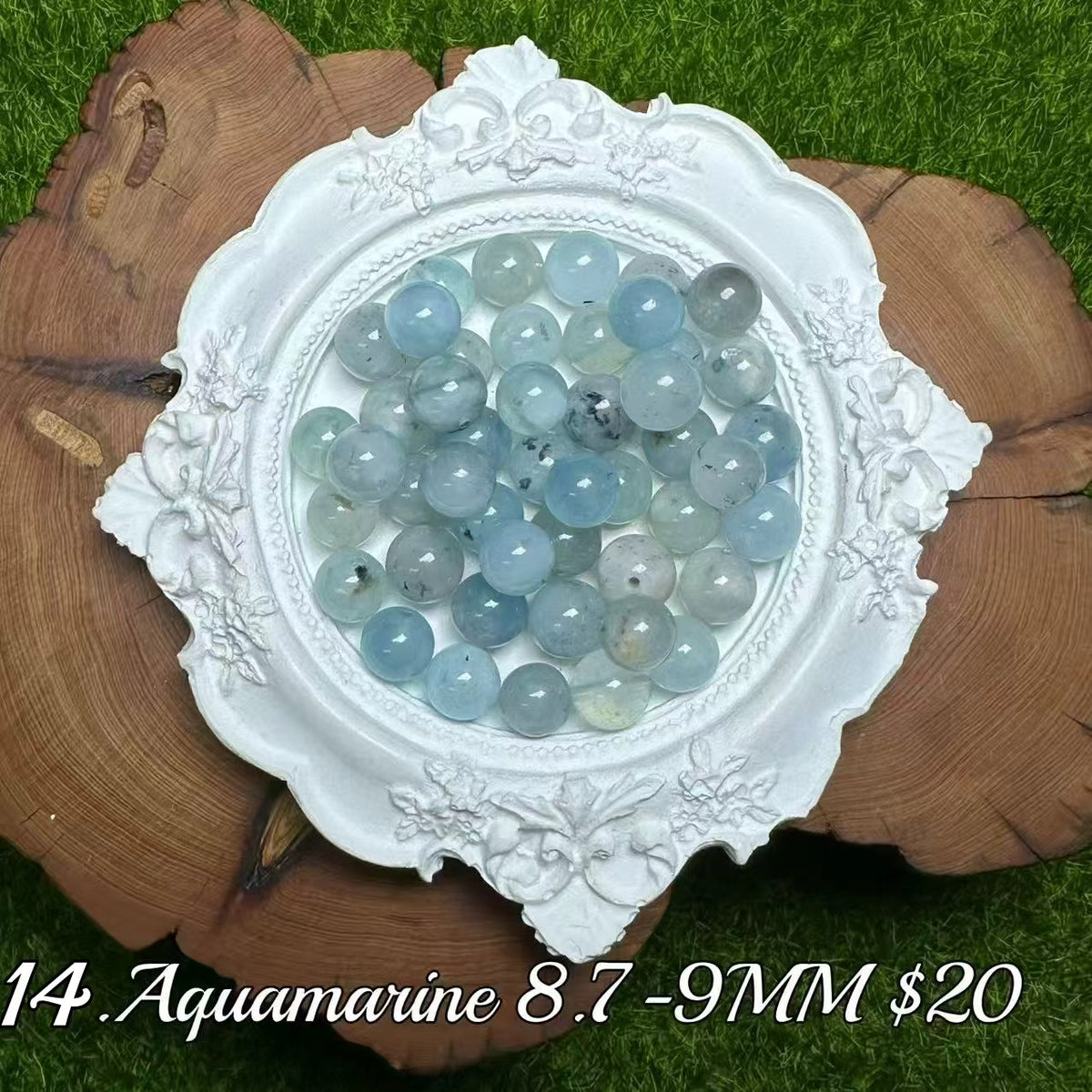 One bowl crystal bead- travis00-can make 6pcs bracelets 10.5