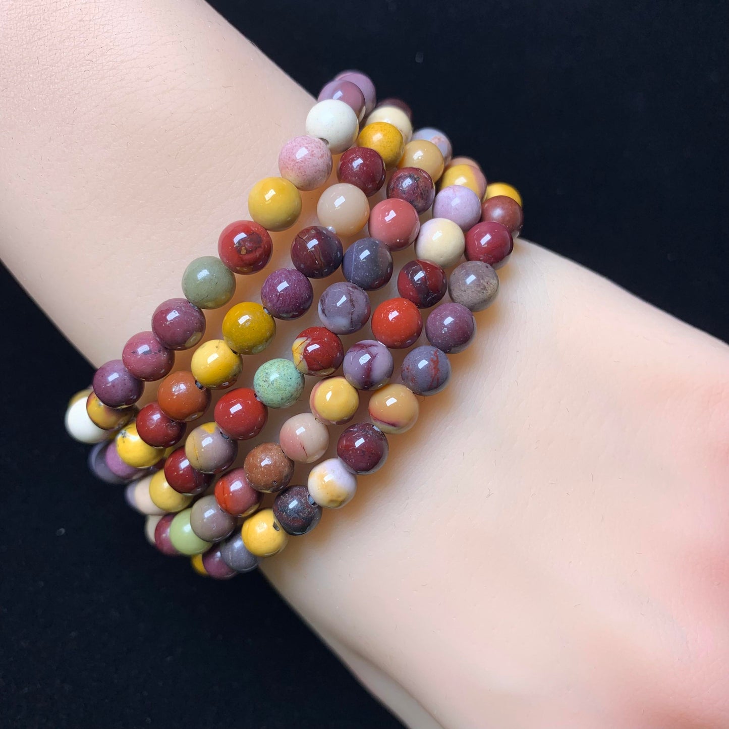 Mookite Jasper bracelet 6mm 1pc (SL30)