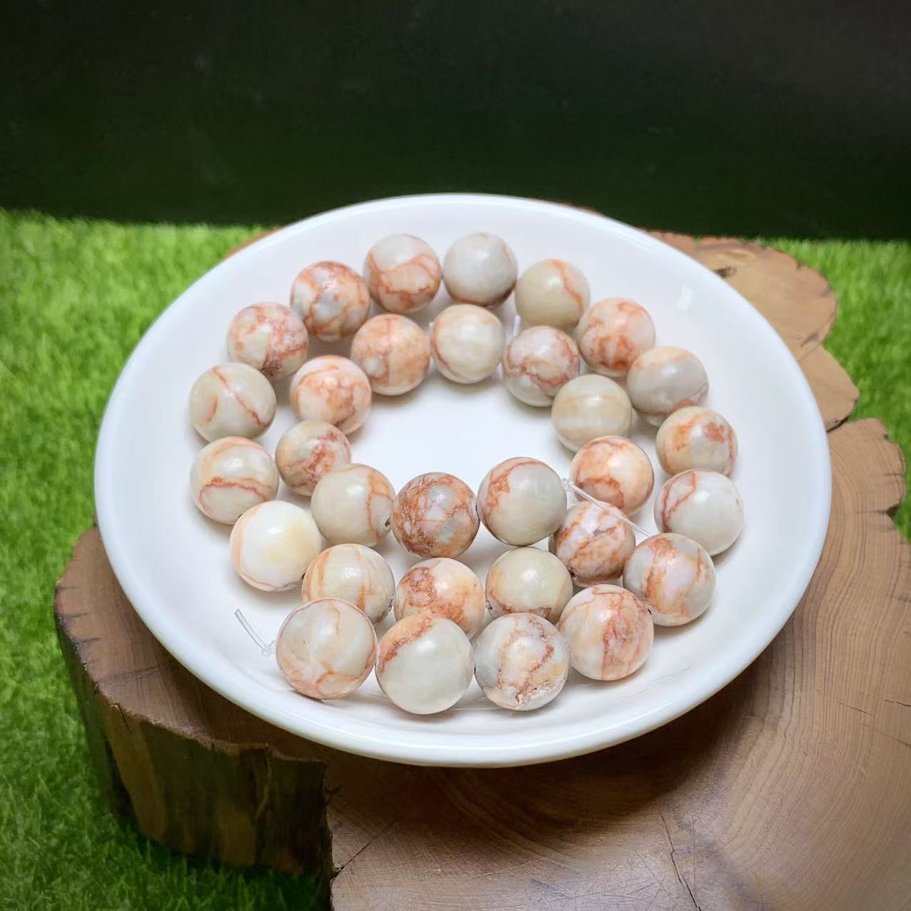 Red Network strand 12mm 1pc (SL926)