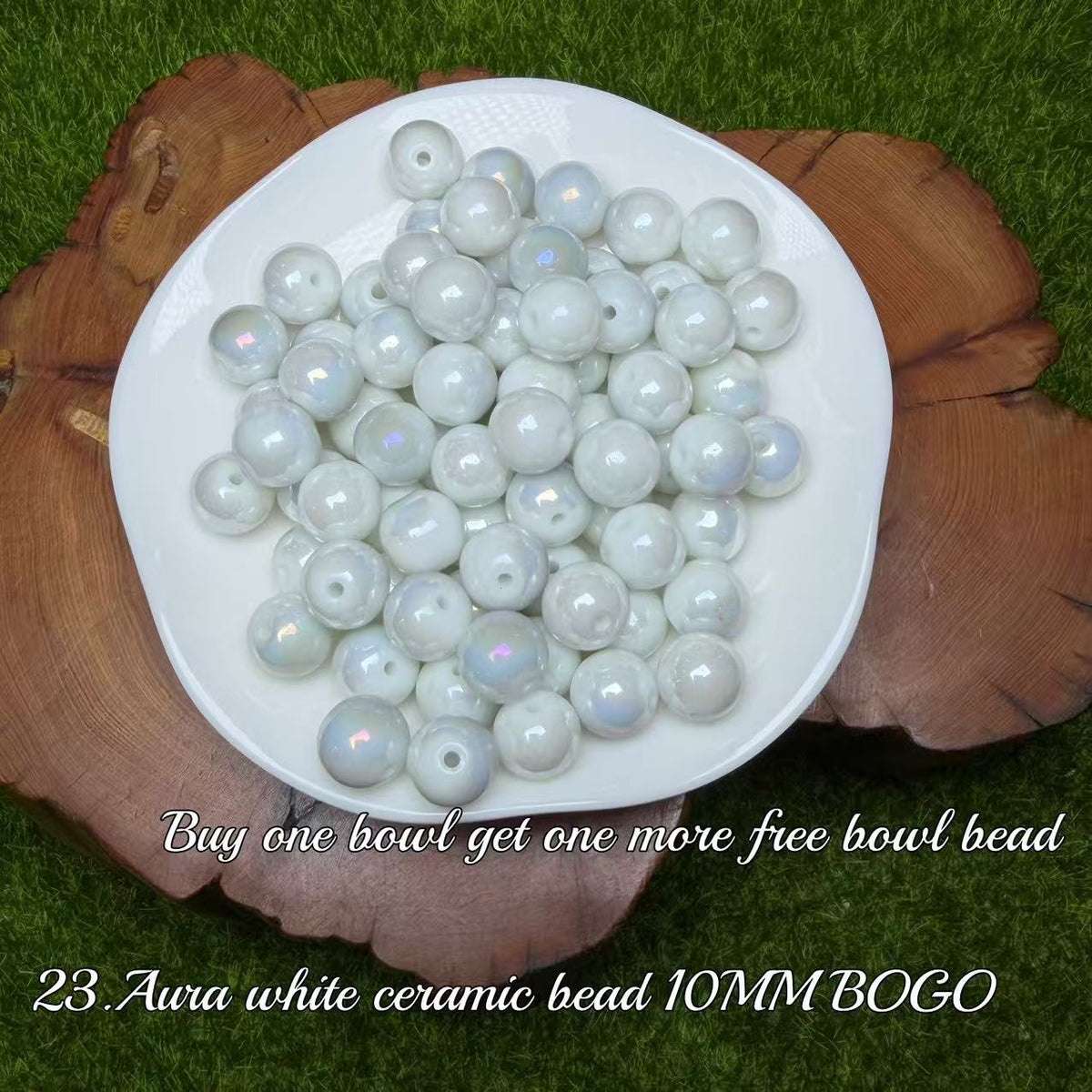 One bowl crystal bead- Felicity-can make 6pcs bracelets 9.24