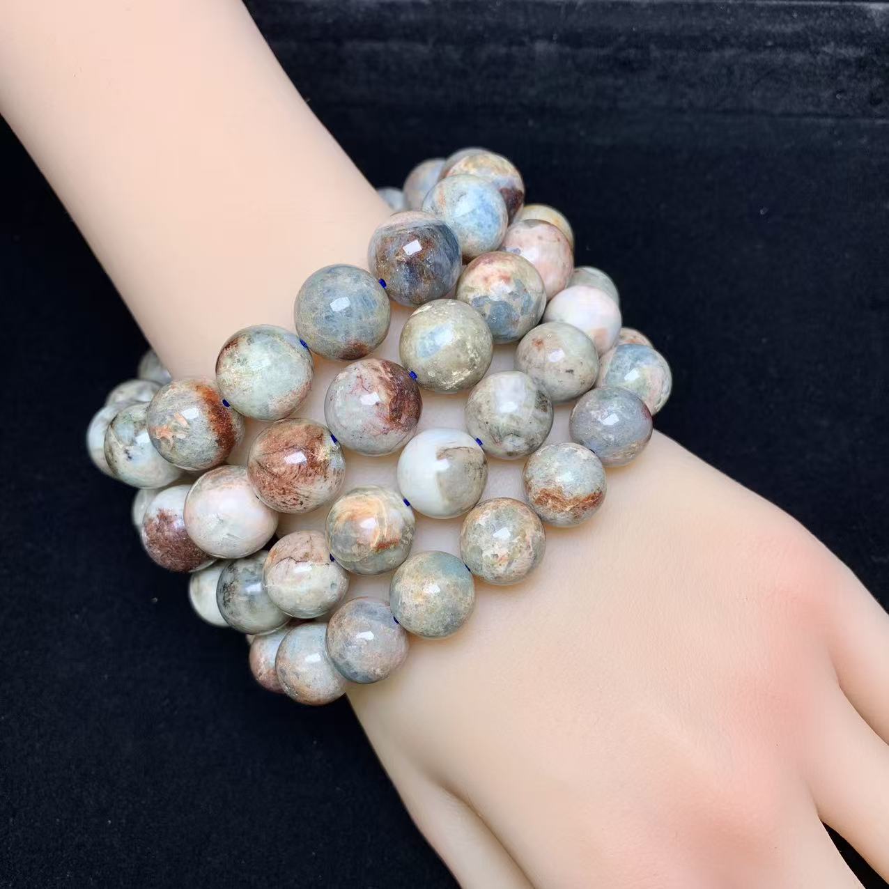 Islands Aquamarine Bracelet 1pc(12mm-13mm)