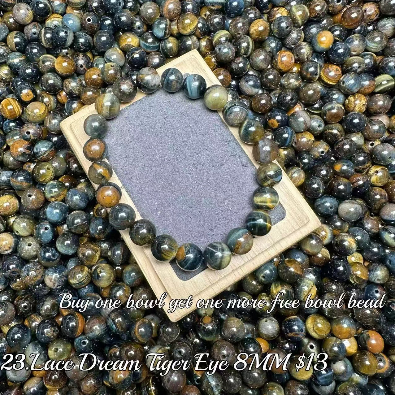One bowl crystal bead- travis00-can make 6pcs bracelets 8.25