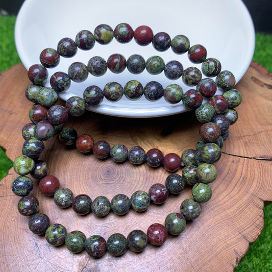 Dragon Blood Jasper bracelet 6mm 1pc(SL65)