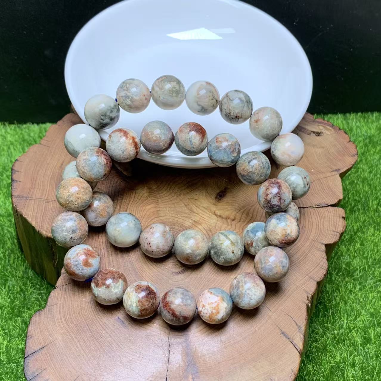 Islands Aquamarine Bracelet 1pc(12mm-13mm)