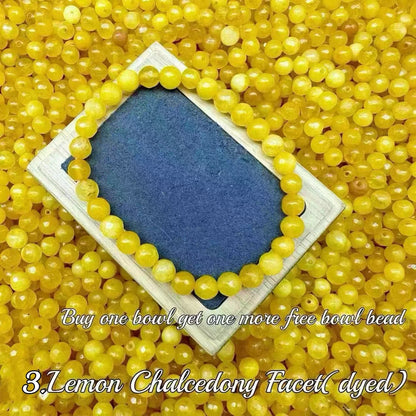 One bowl crystal bead- Felicity-can make 6pcs bracelets  6.6