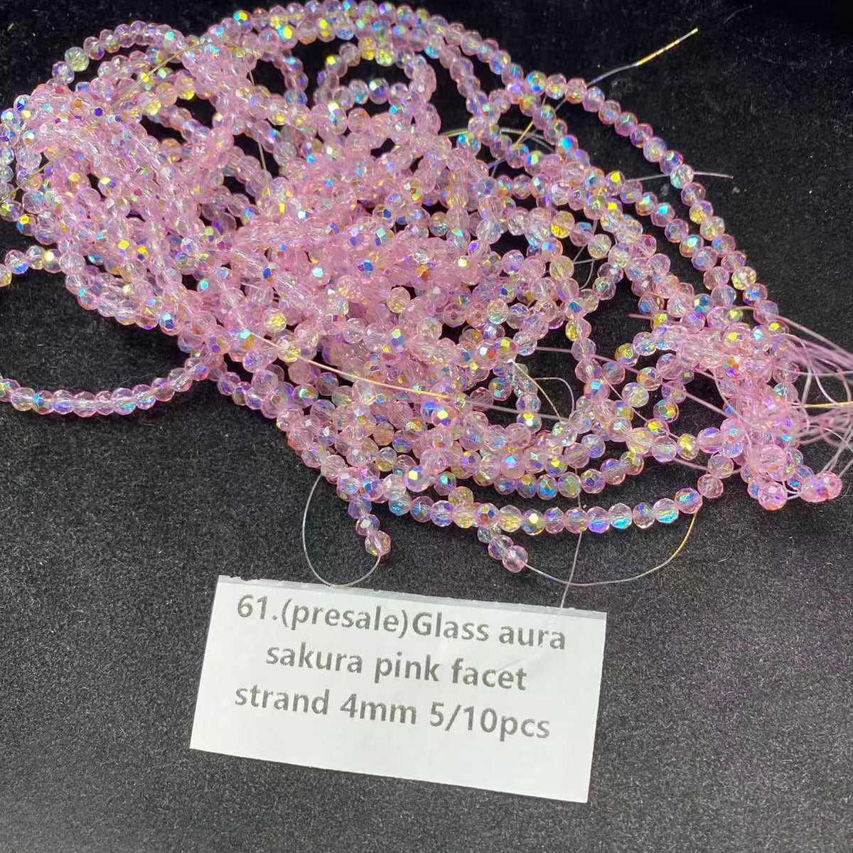 One bowl crystal bead- Felicity-can make 6pcs bracelets 10.7
