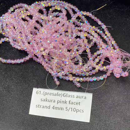 One bowl crystal bead- Felicity-can make 6pcs bracelets 10.7