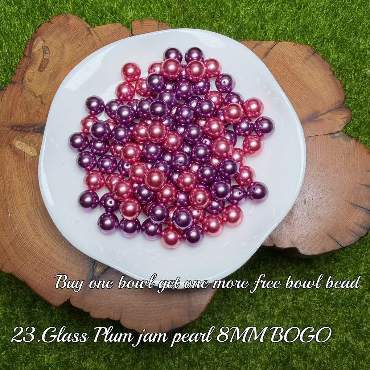 One bowl crystal bead- Felicity-can make 6pcs bracelets 9.27