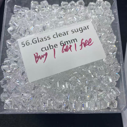 One bowl crystal bead- Felicity-can make 6pcs bracelets 8.26