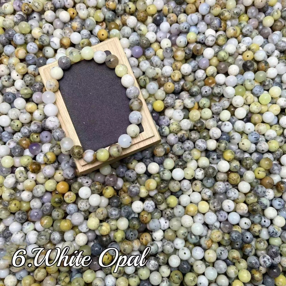 One bowl crystal bead- Felicity-can make 6pcs bracelets 9.21