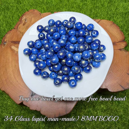 One bowl crystal bead- Felicity-can make 6pcs bracelets 8.22
