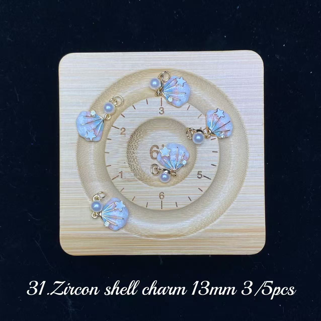 One bowl crystal bead- Felicity-can make 6pcs bracelets 6.5