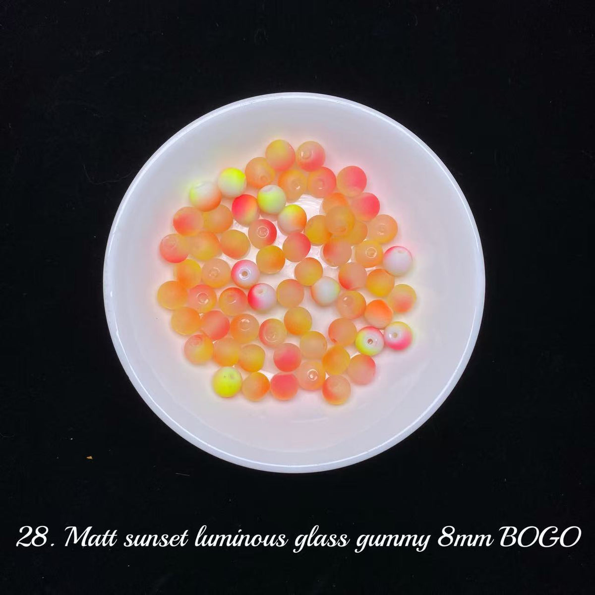 One bowl crystal bead- Felicity-can make 6pcs bracelets 9.25