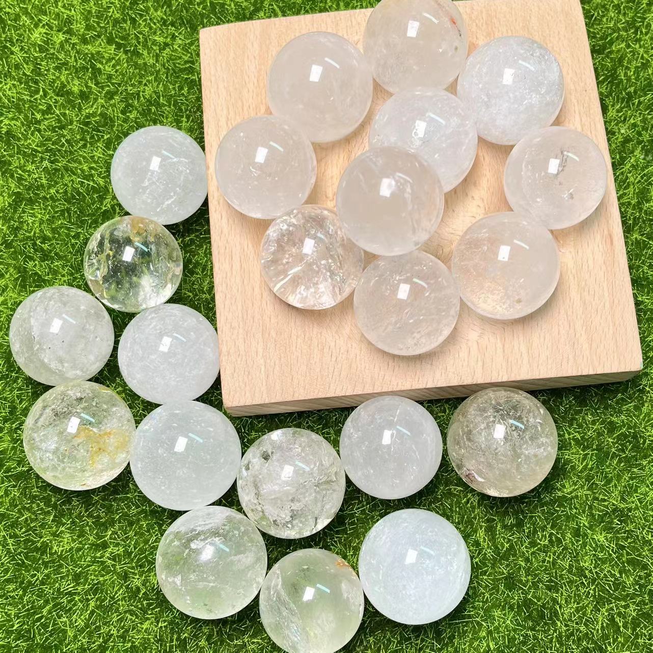 Clear quartz sphere 1pc