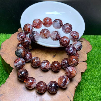 Pigeon Blood Fire Quartz bracelet 1pc (8mm-15mm）