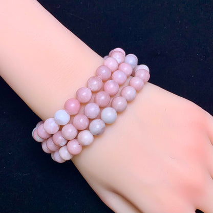 Pink opal bracelet 8mm 1pc(SL890)